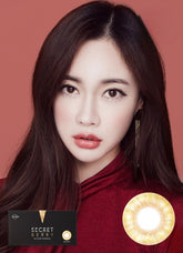 LENS ME Secret Berry Brown Monthly Contact Lenses (2 Pack)